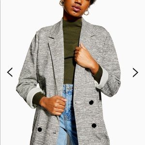 Topshop slouch coat